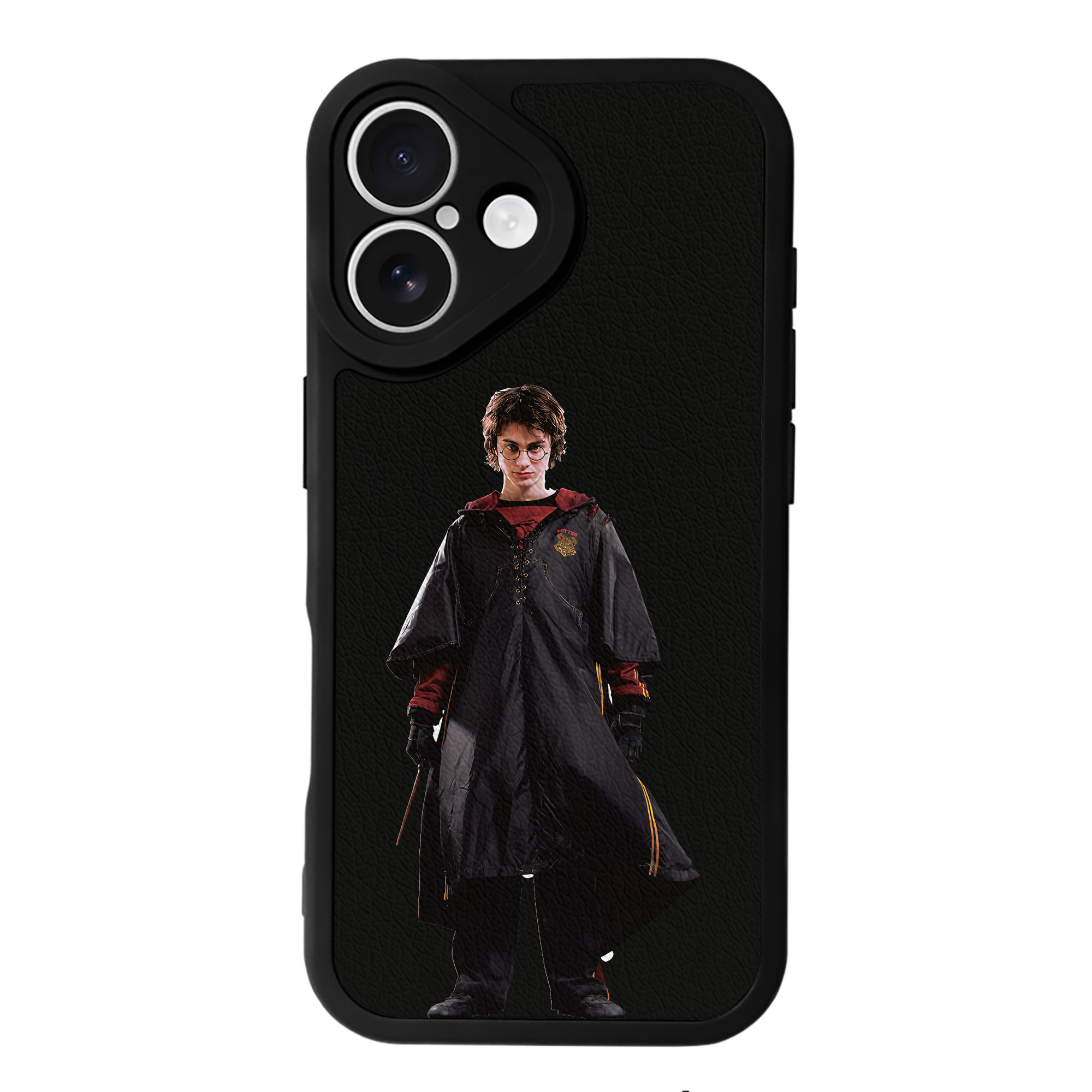 （画像用） Harry Potter ハリー・ポッターシリーズ 【iPhone 16シリーズ対応】シリコンスマホケース（レザー調） 材質：シリコン